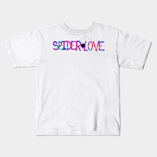 Spider Love V3 Kids T-Shirt